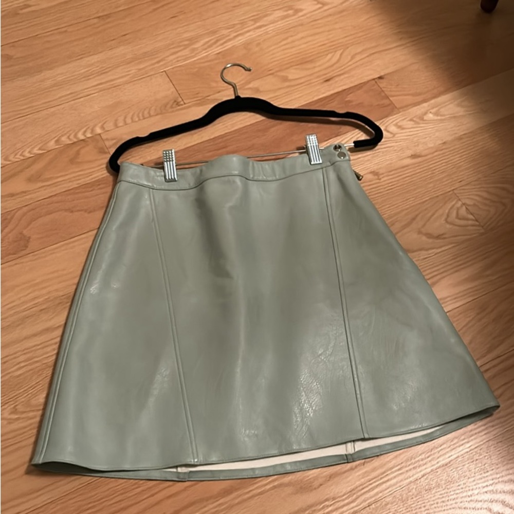 Size small mint green Zara skirt